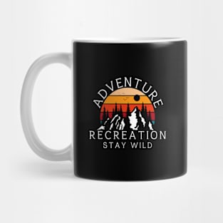 Adventure Recreation | Stay Wild | Vintage Mug